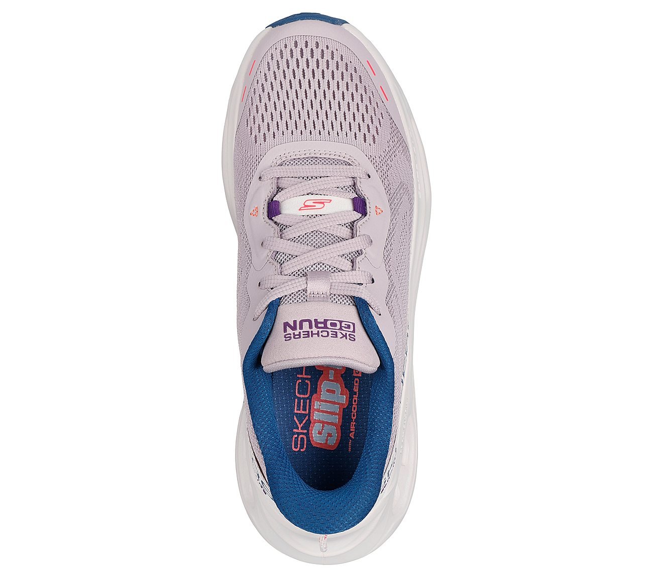MAX CUSHIONING GLIDE-STEP, LAVENDER Footwear Top View