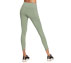 GOFLEX SLIT HW 7/8 LEGGING, LIGHT GREEN Apparels Top View