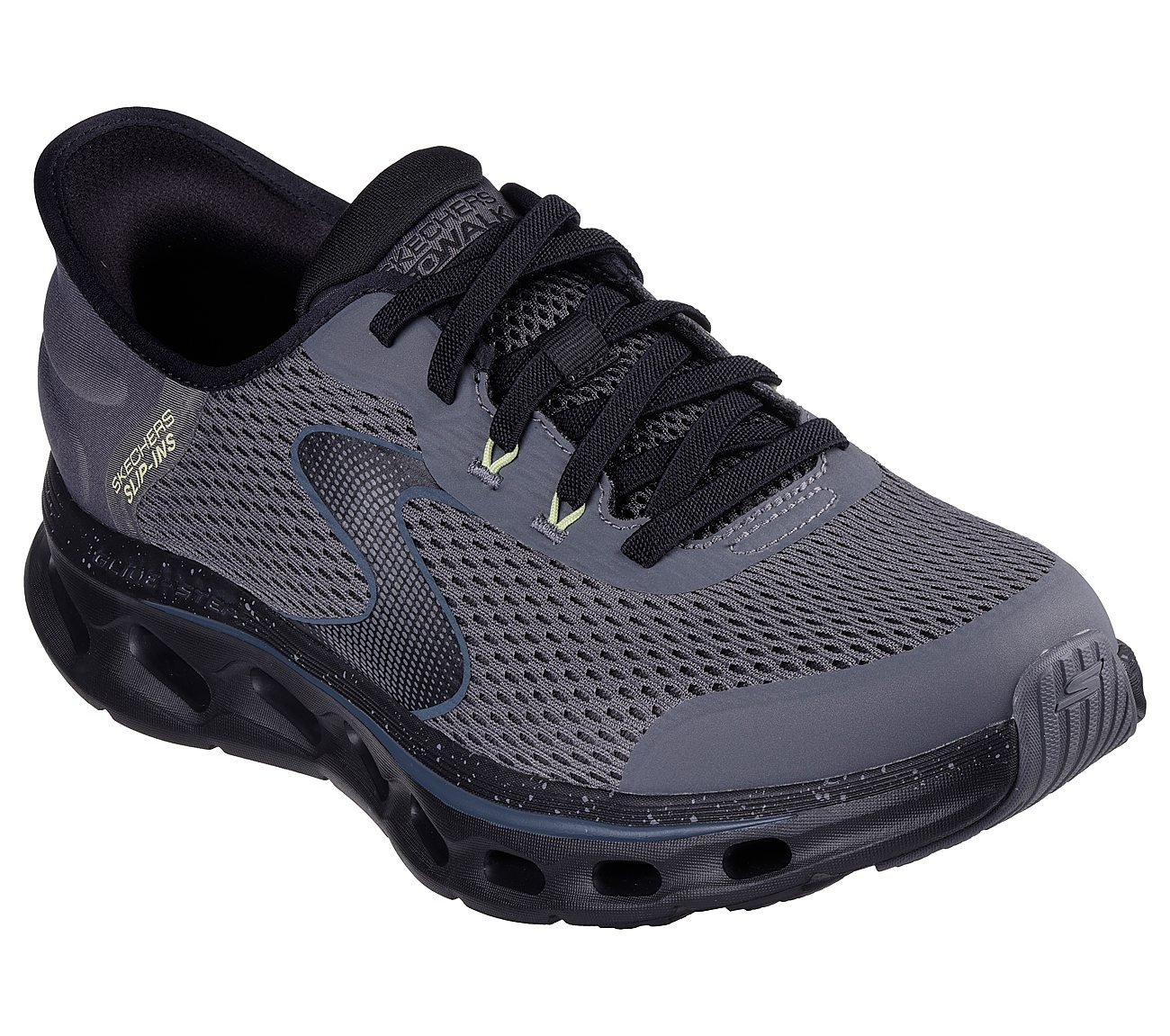 GO WALK GLIDE-STEP 2.0 - ZAND, CCHARCOAL Footwear Right View