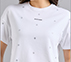 ALL OVER RHINESTONE T-SHIRT, WHITE Apparels Right View