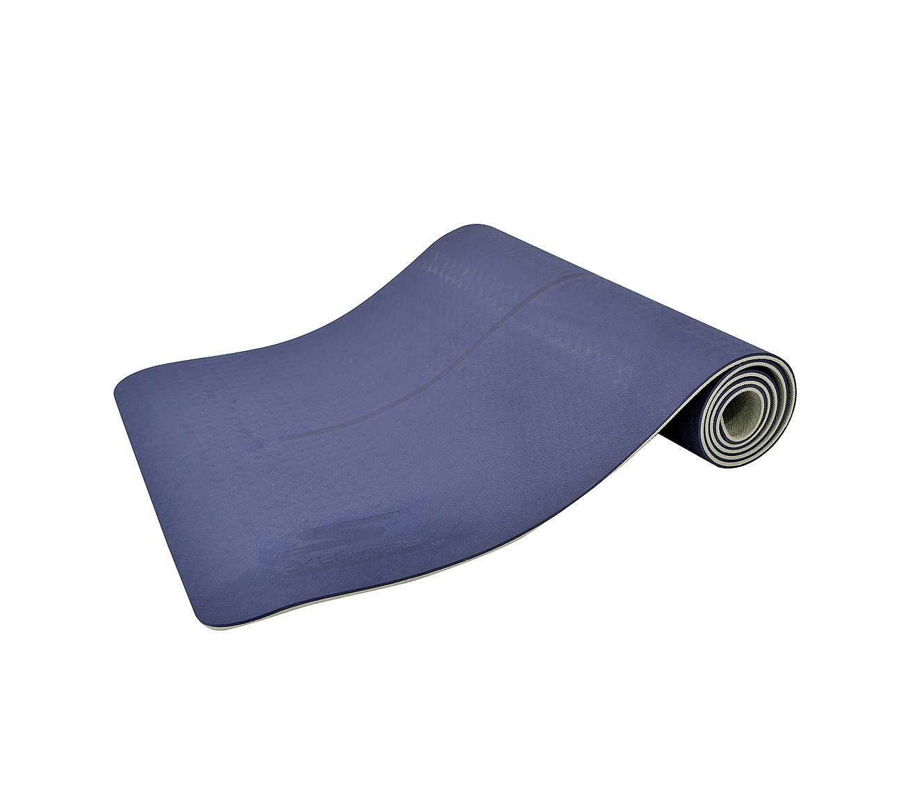 SK FIT YOGA MAT TPE, BLUE Accessories Lateral View