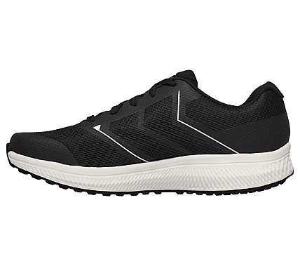 GO RUN CONSISTENT - TRACEUR, BLACK/WHITE Footwear Left View