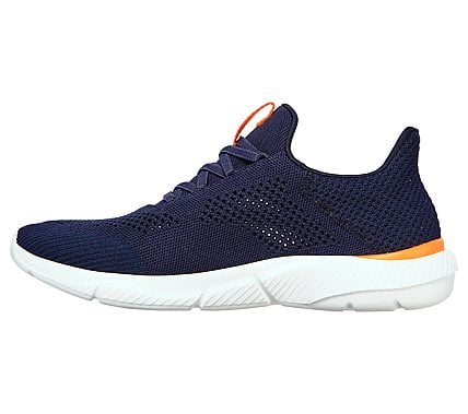 INGRAM - BREXIE, NAVY/ORANGE Footwear Left View