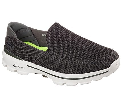 GO WALK 3 -, OOLIVE Footwear Lateral View