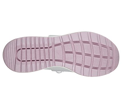BOBS SPARROW 2.0-METRO DAISY, GREY/MAUVE Footwear Bottom View