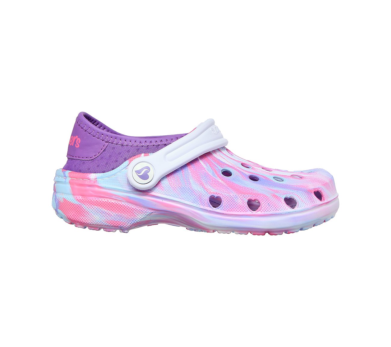 HEART CHARMER - LET'S GO PLAY, WHITE/MULTI Footwear Lateral View