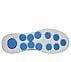 GO WALK 7 - EASY ON 2, CHARCOAL/BLUE Footwear Bottom View