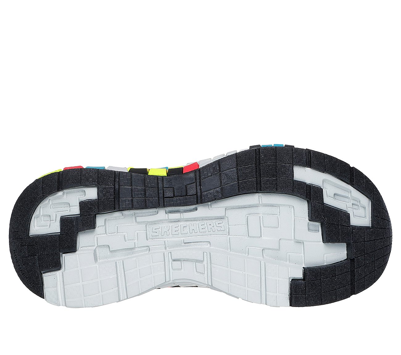 MEGA-CRAFT 3, BLACK/MULTI Footwear Bottom View