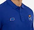 MI FAN LOGO POLO, Royal Blue Apparel Right View