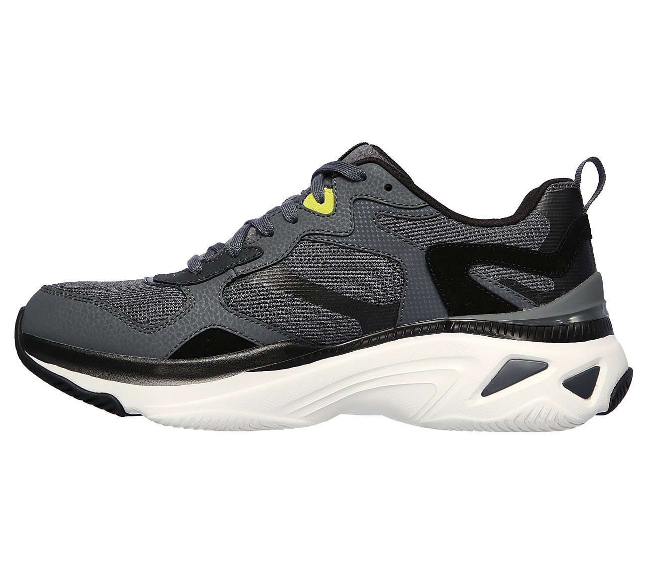 ENERGY RACER-LINDORA, CHARCOAL/BLACK Footwear Left View