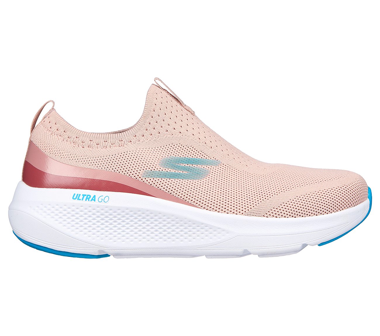 GO RUN ELEVATE - HOT STREAK, ROSE Footwear Right View