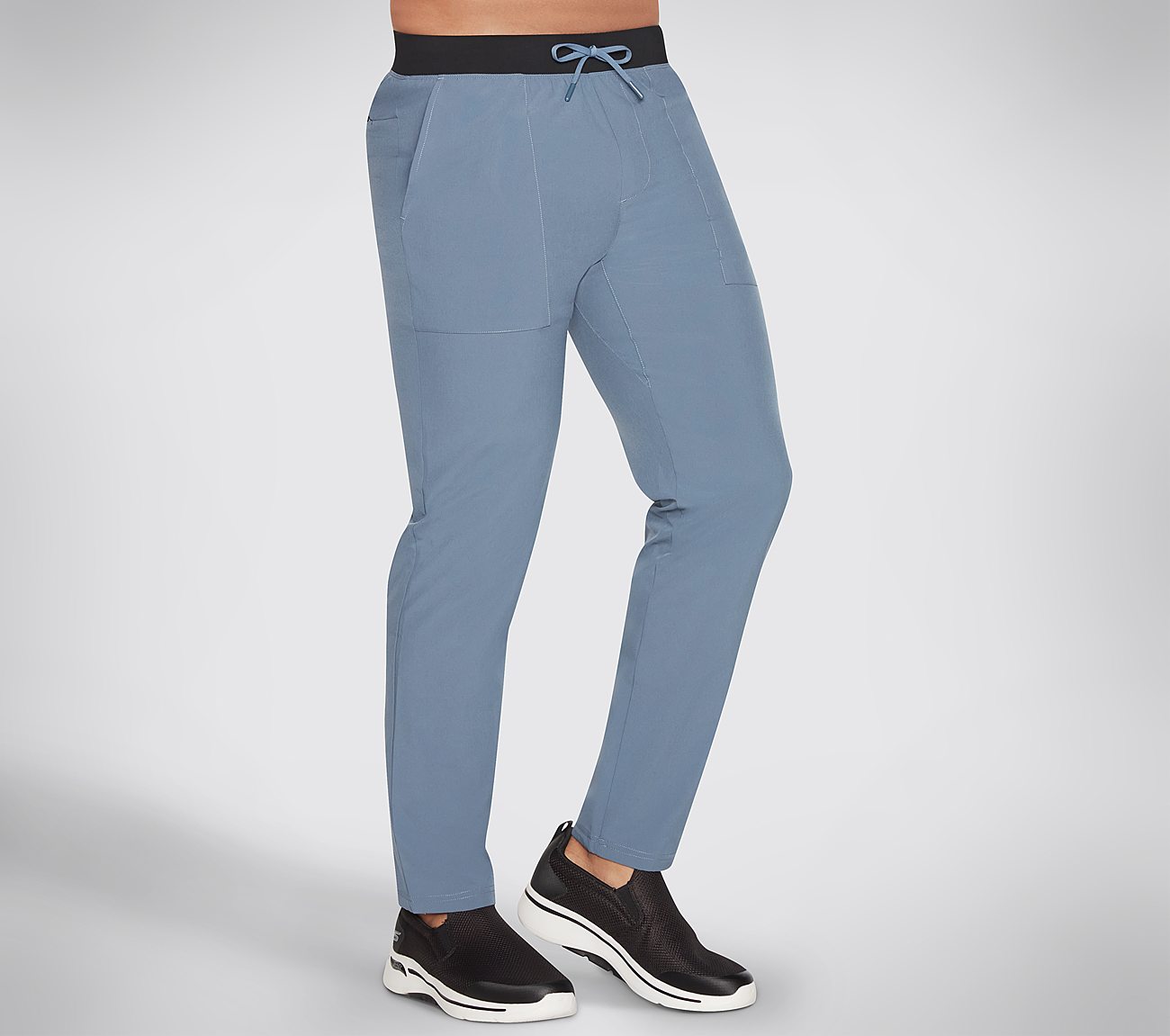 THE GOWALK PANT MOTION, BLUE/GREY Apparels Left View