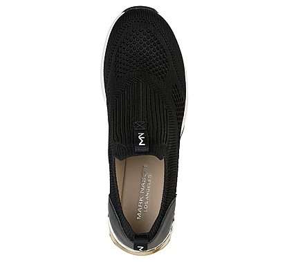 A WEDGE - ETTY, BBBBLACK Footwear Top View