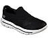 GO WALK EVOLUTION ULTRA-JAUNT, BLACK/WHITE Footwear Lateral View
