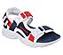 STAMINA SANDAL-STREAMER, WHITE/NAVY/RED Footwear Right View