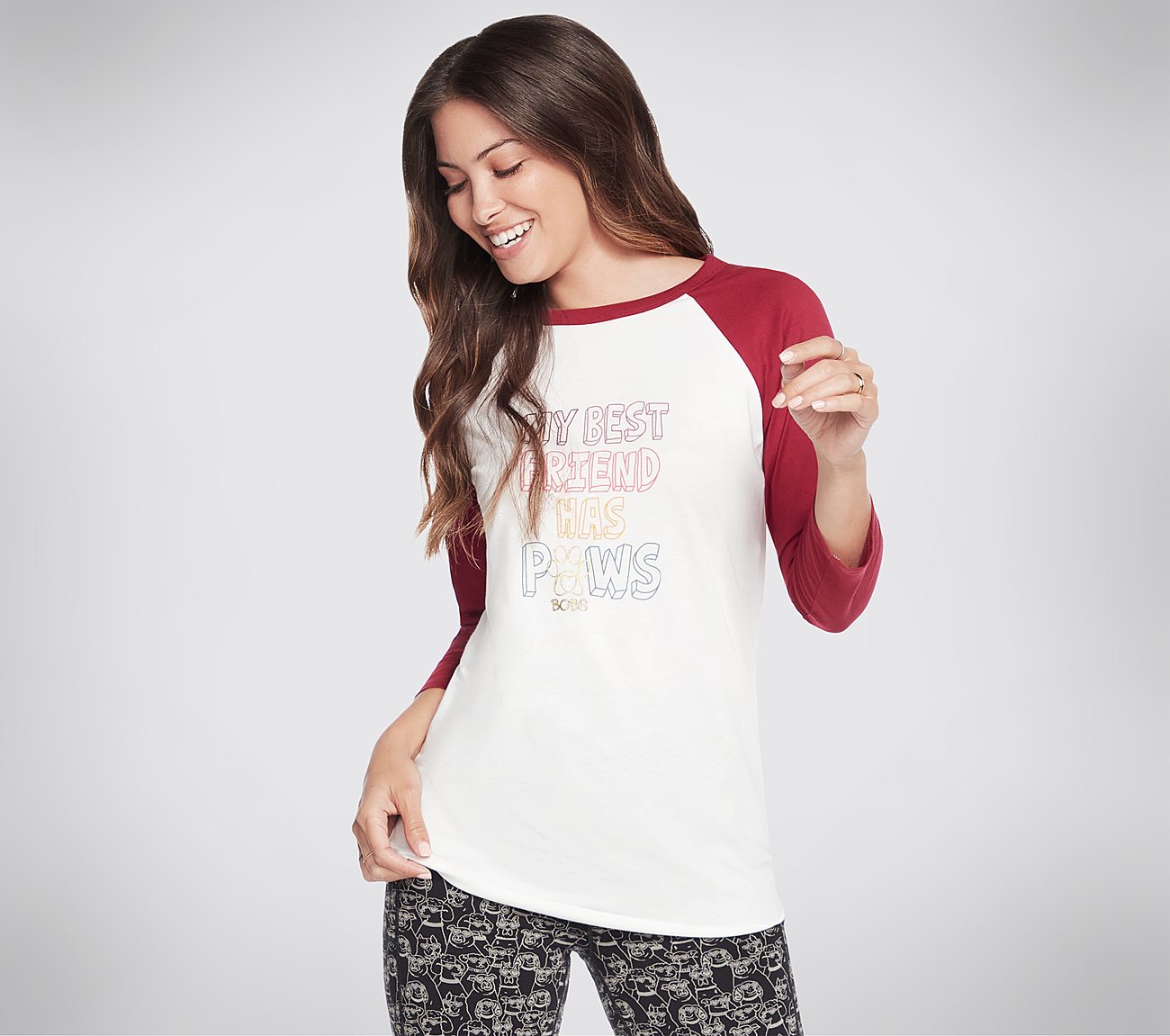 MY BFF BASEBALL TEE, WWWHITE Apparels Lateral View