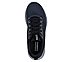 GO WALK 7 - HAHN, BLACK/GREY Footwear Top View