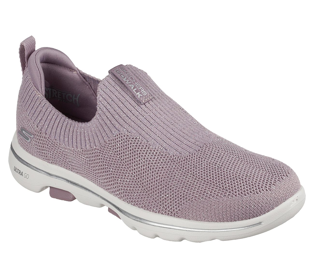 GO WALK 5-STARLIT, MMAUVE Footwear Right View