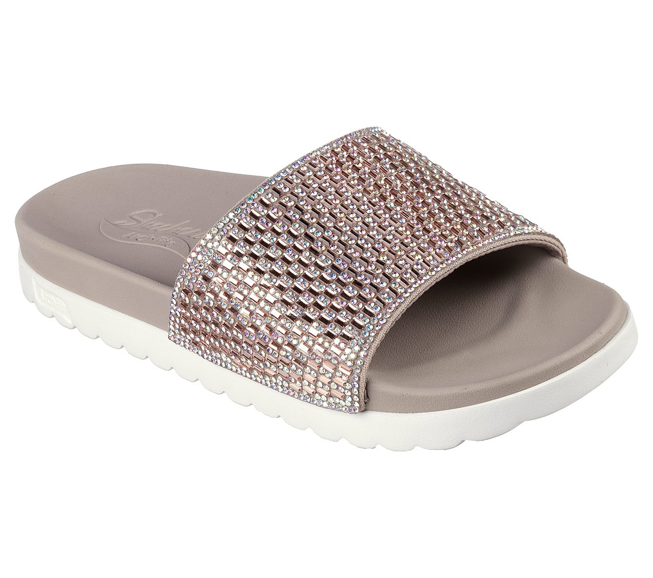 ARCH FIT PARADISE - STROLLIN', TAUPE Footwear Top View