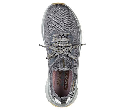 SOLAR FUSE-GRAVITY EXPERIENCE, GREY/SILVER Footwear Top View