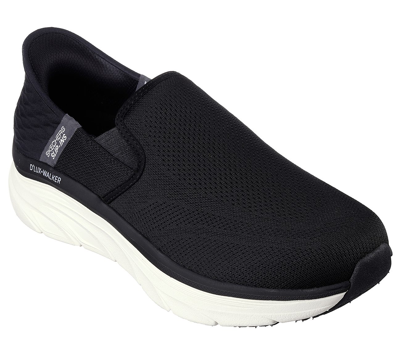 Skechers Slip-Ins: D'Lux Walker - Orford, BBBBLACK Footwear Right View