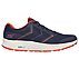 GO RUN CONSISTENT - TRACEUR, NAVY/ORANGE Footwear Lateral View
