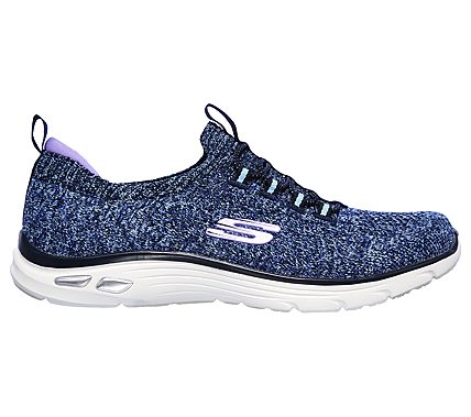 EMPIRE D'LUX - SHARP WITTED, NAVY/AQUA Footwear Lateral View