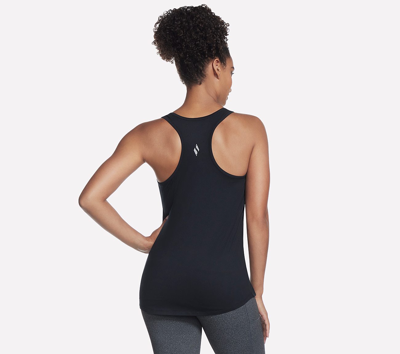 GODRI SWIFT TUNIC TANK, BBBBLACK Apparels Top View