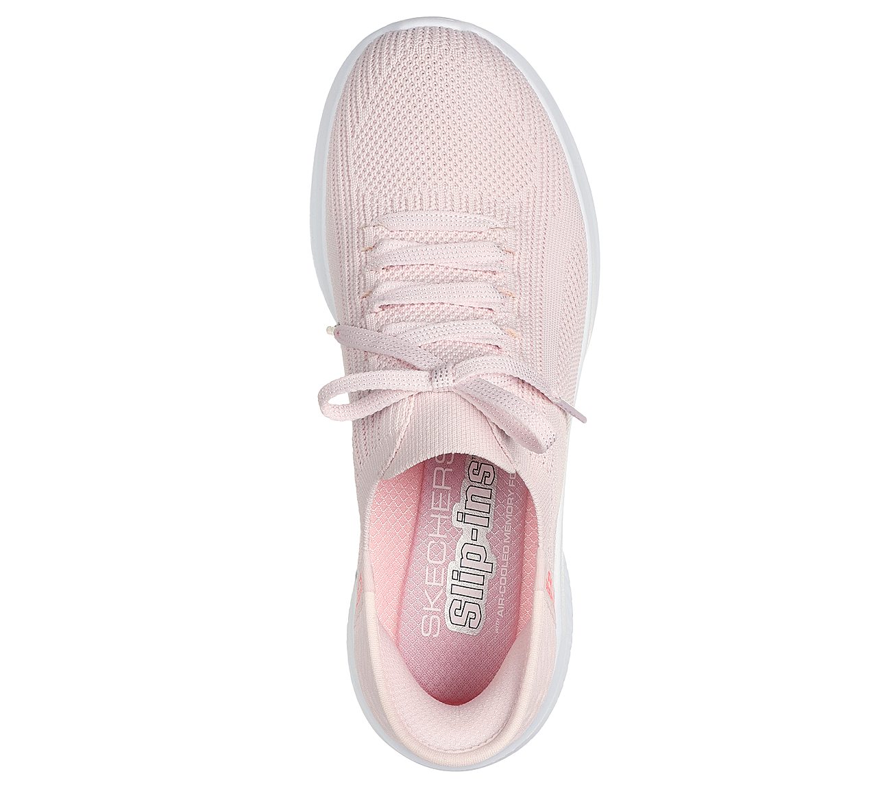 SKECHERS SLIP-INS: ULTRA FLEX 3.0 - BRILLIANT, LLLIGHT PINK Footwear Top View