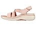 GO WALK ARCH FIT SANDAL - AST, ROSE Footwear Left View