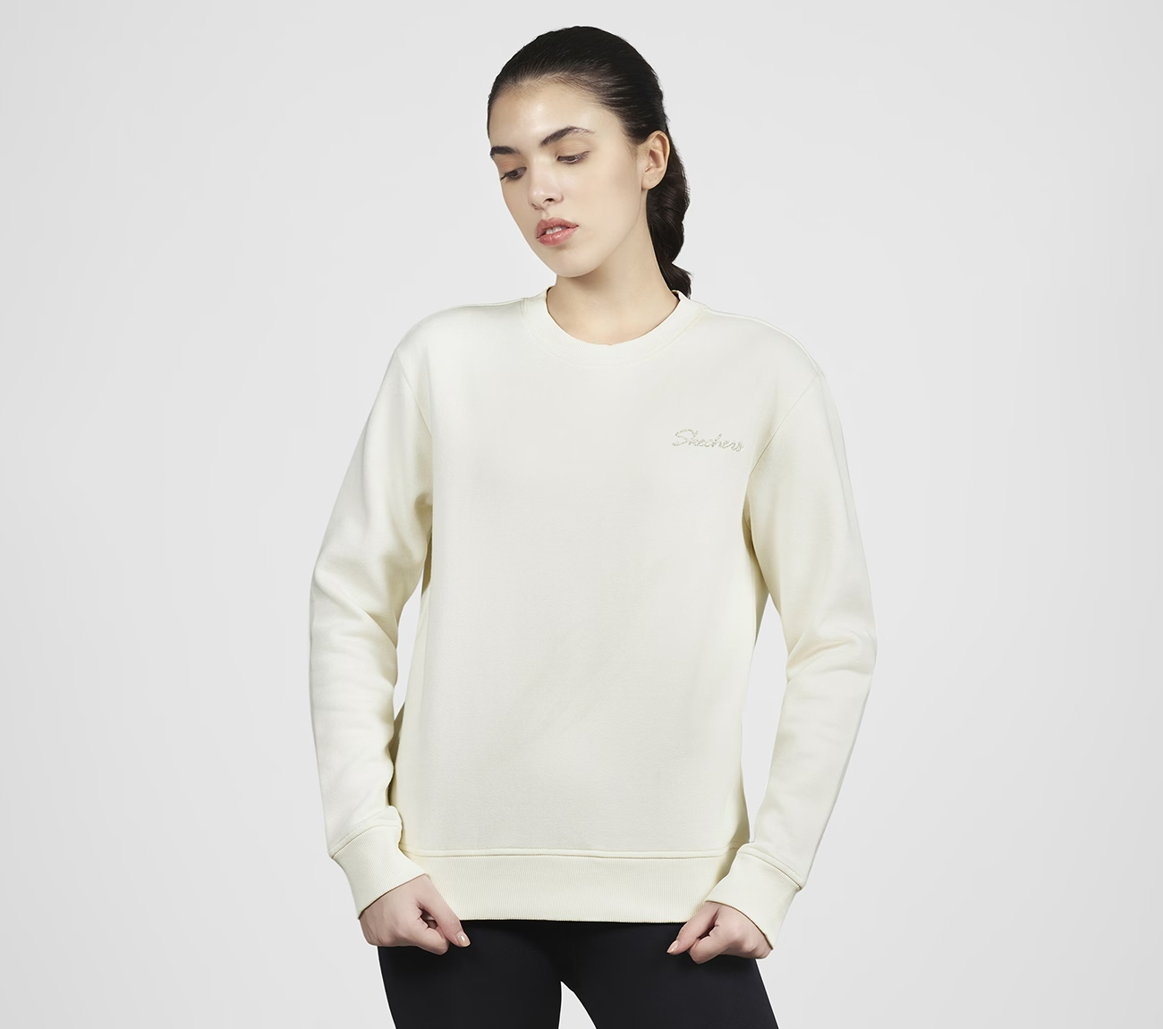 Buy Skechers SKECH-SWEATS SIGNATURE P/O CREW | Womens