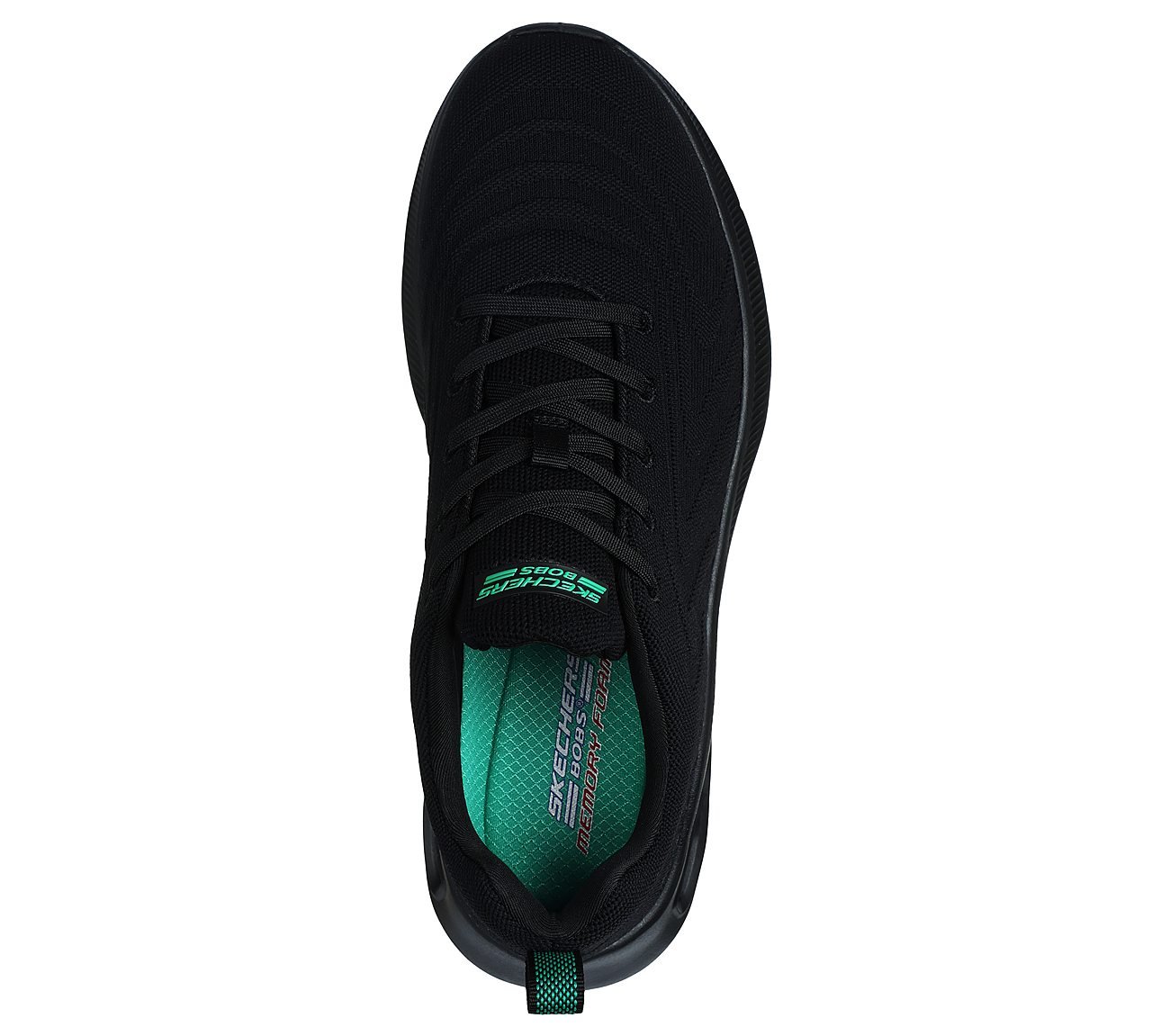BOBS UNITY - SLEEK REVIVE, BBLACK Footwear Top View