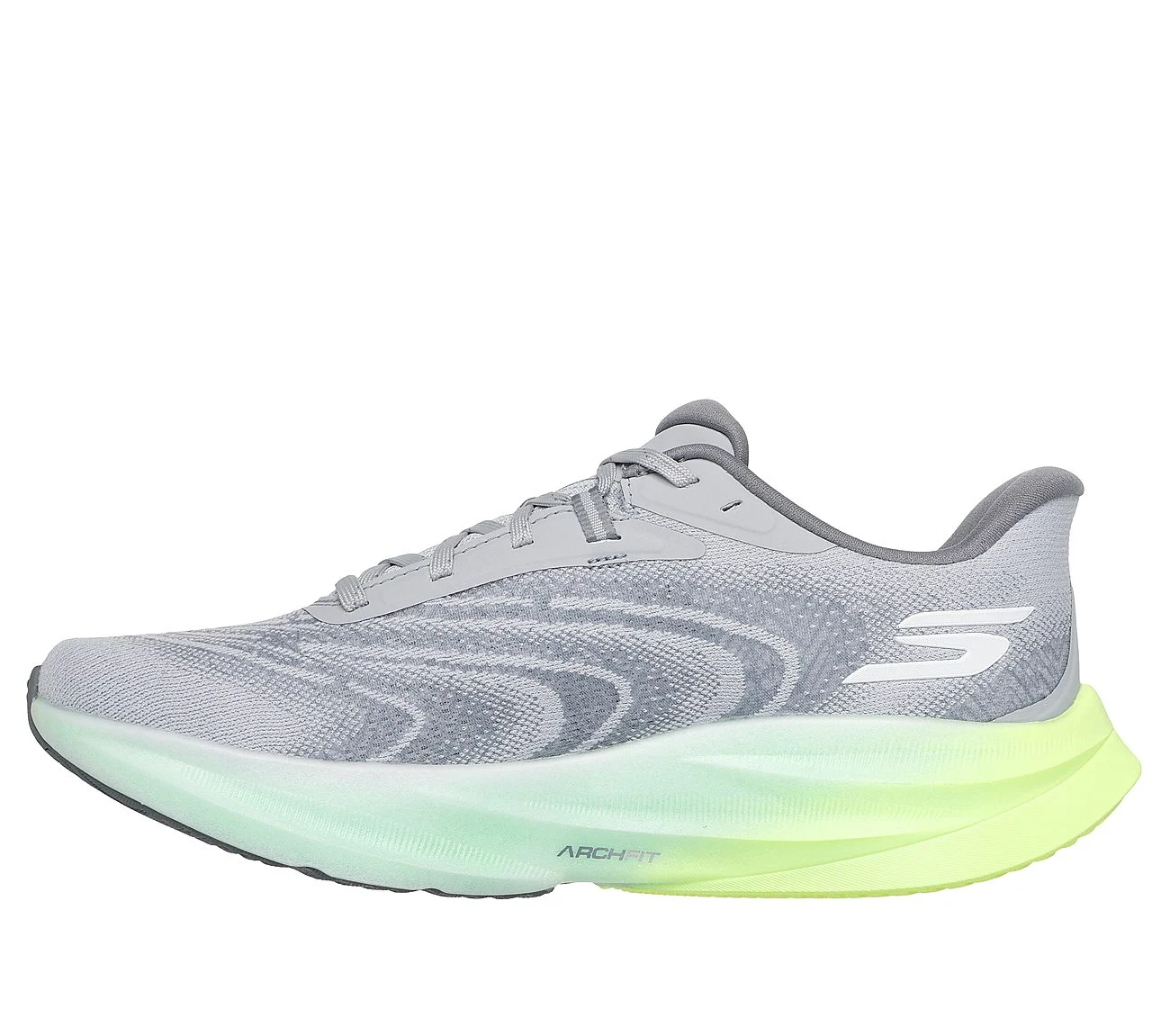 SKECHERS AERO SPARK, GRAY/LIME