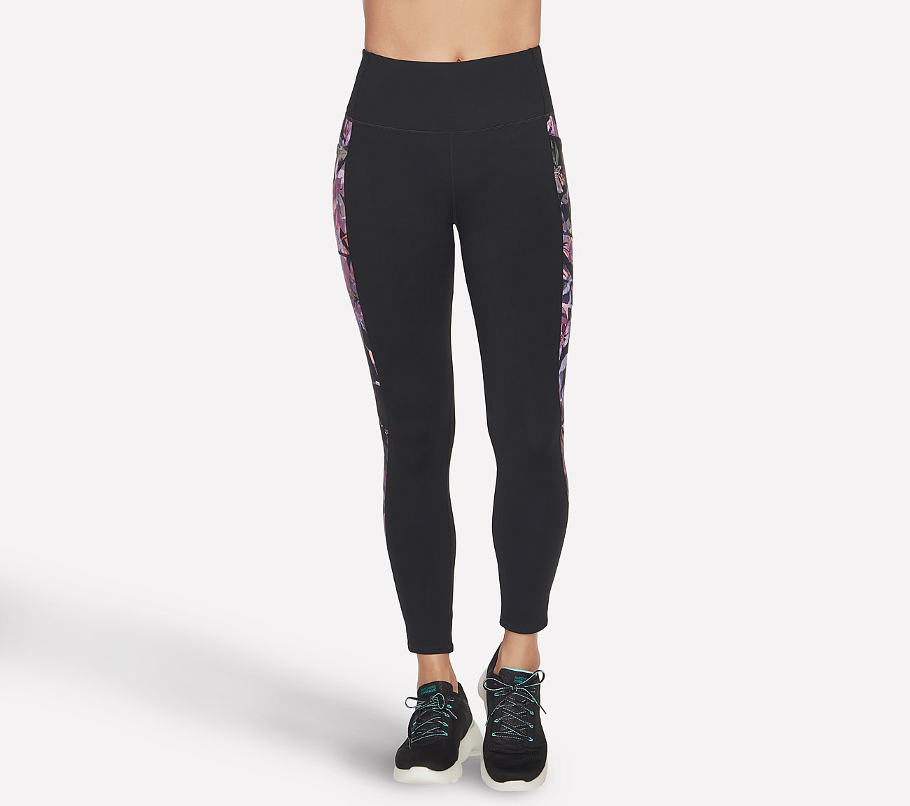 THE GOWALK ULTRAVIOLET HW, BLACK/PURPLE Apparels Lateral View