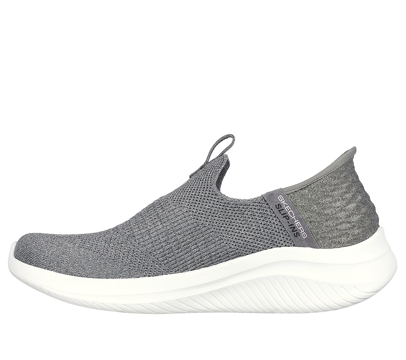 ULTRA FLEX 3.0-SMOOTH STEP, GREY Footwear Left View