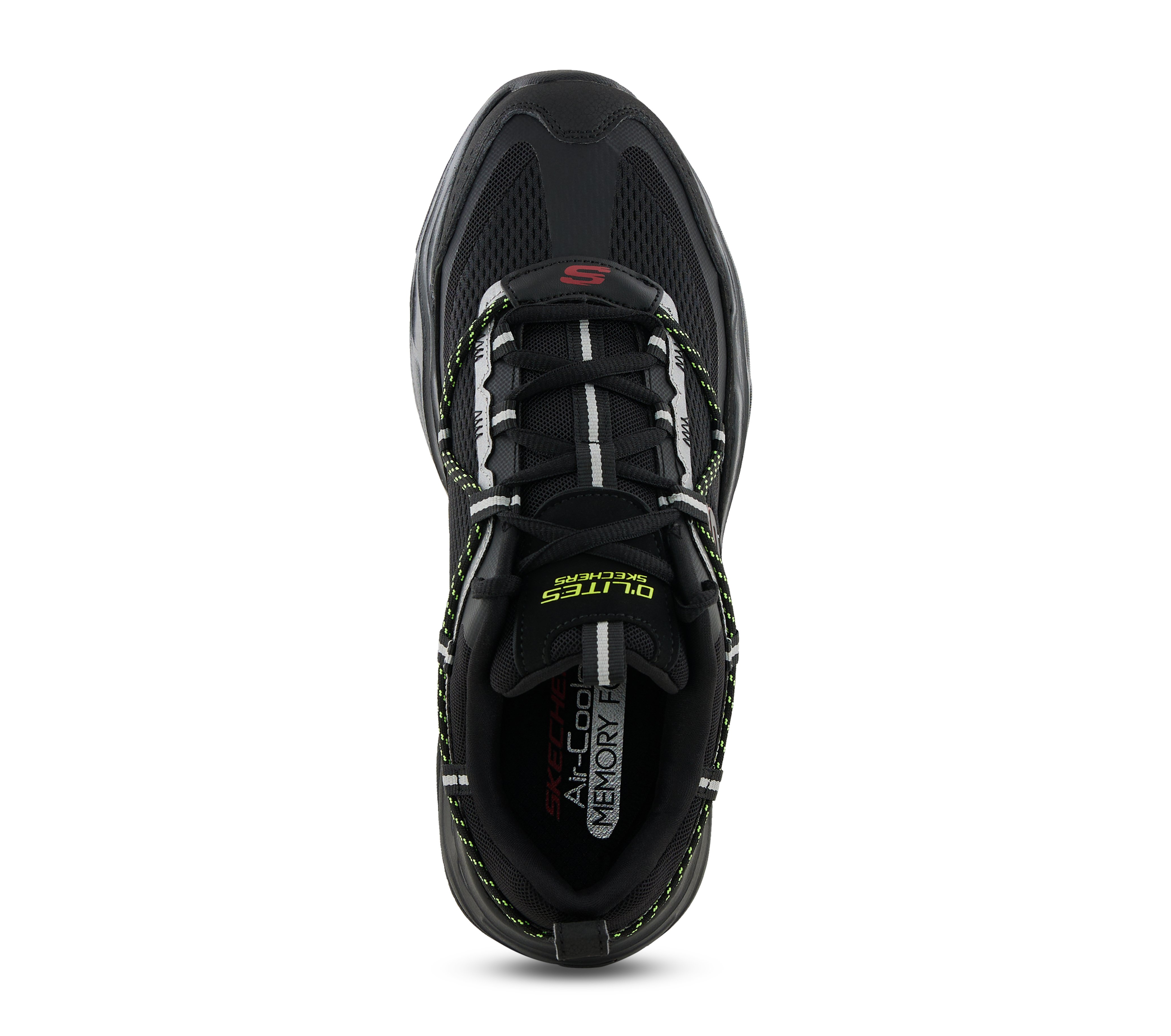 D'LITES 4.0 - DOWNHAUL, BBLACK Footwear Top View