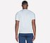 GODRI CHARGE DIAMOND FALLS SS, LIGHT BLUE/MULTI Apparel Top View