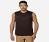 ON THE ROAD MUSCLE TANK, BURGUNDY Apparels Lateral View