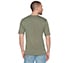 GOKNIT PIQUE S/S HENLEY, LIGHT GREY/GREEN Apparels Top View