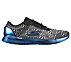 SPEED 6 CLOAK HYPER, BLACK/BLUE Footwear Right View