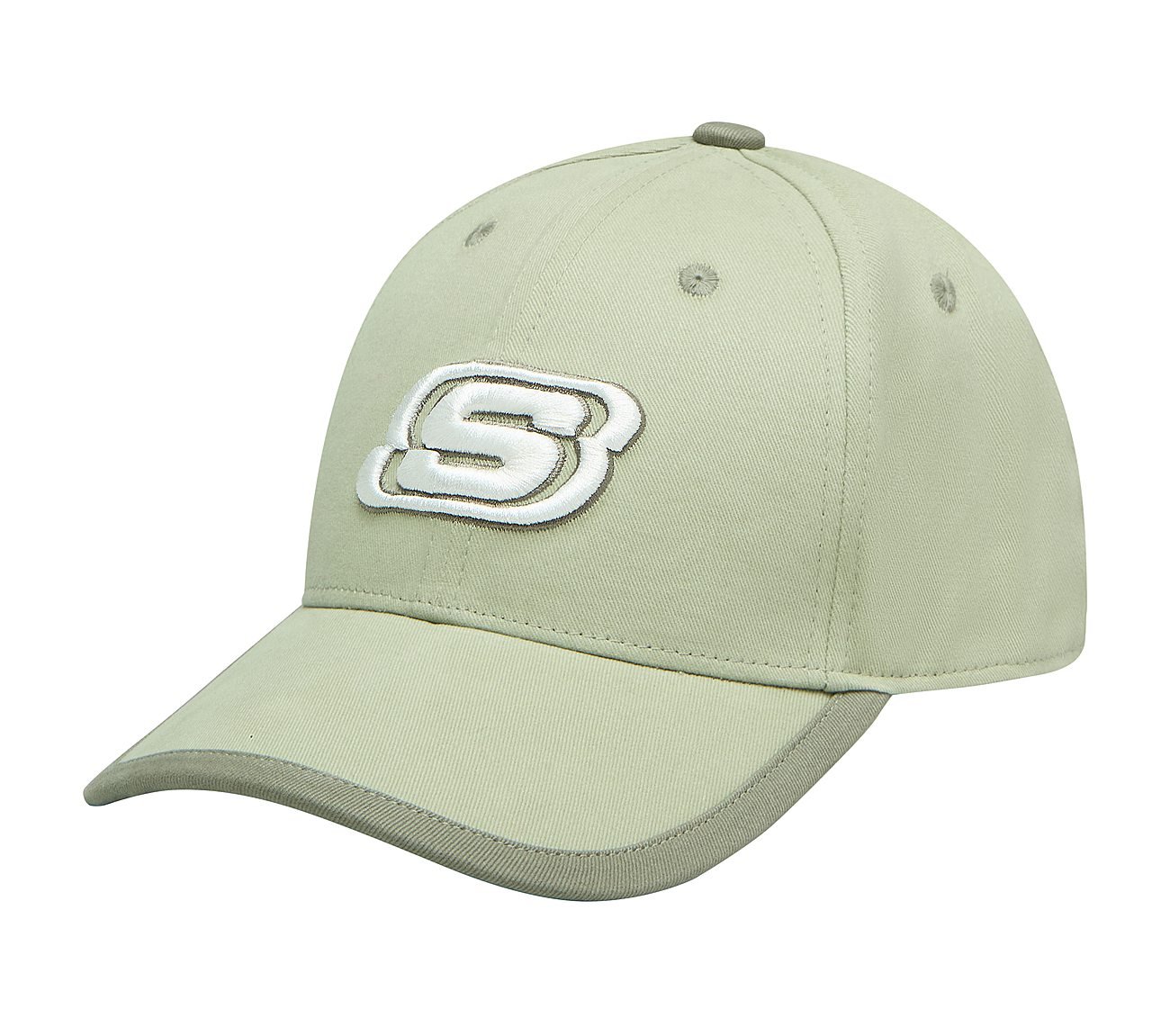 PEACHED BASEBALL HAT , OLIVE