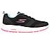 GO RUN CONSISTENT - FEARSOME, BLACK/MULTI Footwear Lateral View