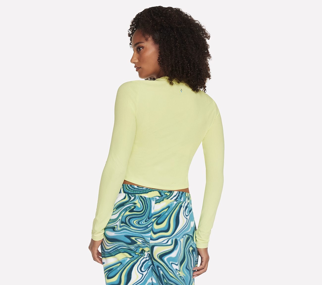 2 MUCH FUN LS, LIME Apparels Top View
