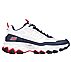 ARCH FIT AKHIDIME, WHITE/NAVY/RED Footwear Lateral View