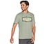 LATITUDE T-SHIRT, LIGHT GREY/GREEN Apparels Lateral View