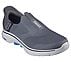 SKECHERS SLIP-INS: GO WALK 7 - EASY ON 2, CHARCOAL/BLUE