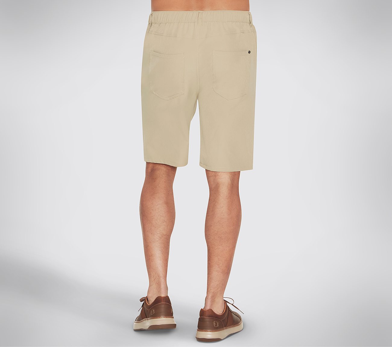 SKECHWEAVE PREMIUM 9 SHORT, NATURAL/BROWN Apparel Top View