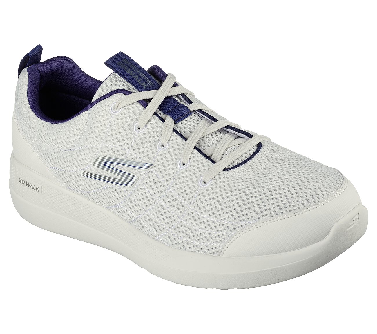 GO WALK STABILITY - ADVANCEME, WHITE/NAVY Footwear Right View