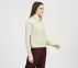 GOLUXE RIB MOCK NECK, BBBBLACK