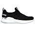 GO RUN MOJO 2.0-CLASSY DANCER, BLACK/WHITE Footwear Lateral View